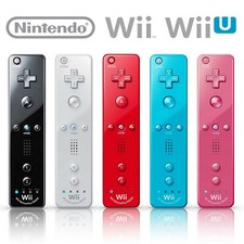 Nintendo Wii / U ORIGINALE 2 in 1 telecomando movimento più controller interno e nunchuk