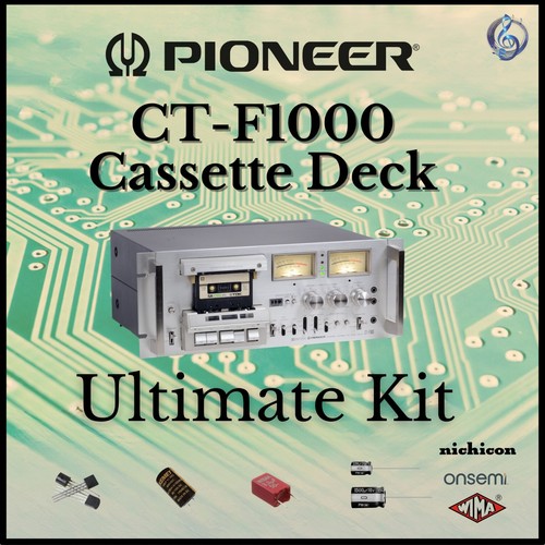 Pioneer f1000 cassette deck - pioneer,