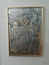 2 Quadri su Lastra Argento