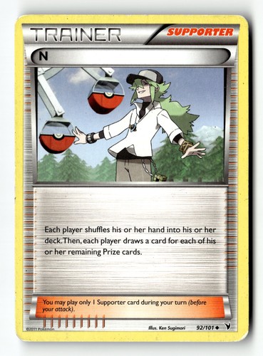 Pokemon card supporter - pokemon, n