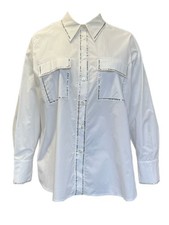 Camicia Bianca In Cotone