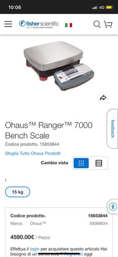 Bilancia ohaus - bilancia,