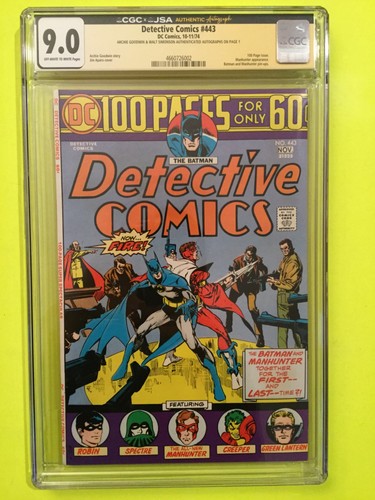 Detective comics 443 cgc - detective,