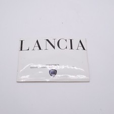 LIBRETTO LANCIA ASSISTENZA