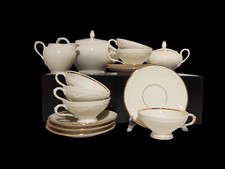 ANTICO SERVIZIO DA TE' PORCELLANA RIFINITO ORO WINTERLING BAVARIA STILE IMPERO