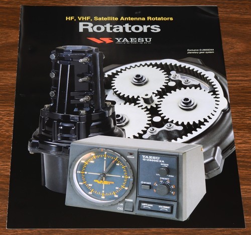 Brochure yaesu rotatori - yaesu,