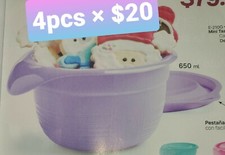 4 pcs Tupperware 650ml