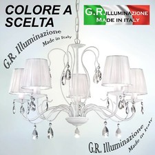 LAMPADARIO IN FERRO BATTUTO