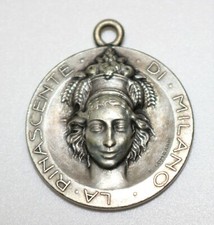 medaglia celebrativa LA RINASCENTE 1926 NEL PRIMO LUSTRO DI NOVELLA GLORIA