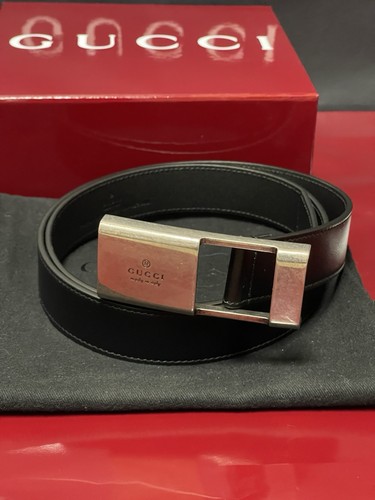 Gucci cintura uomo pelle - , nera