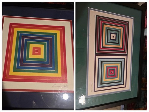 Frank stella scramble green - scramble:,