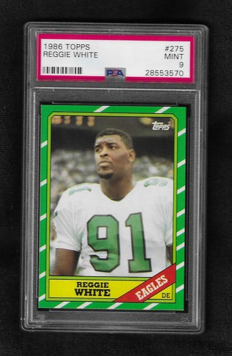 1986 topps 275 reggie white - topps, #275