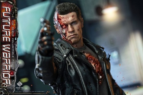 Terminator t800 battle damage - t800,