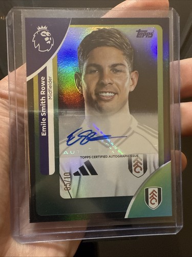 Emile smith rowe autograph - emile, /10