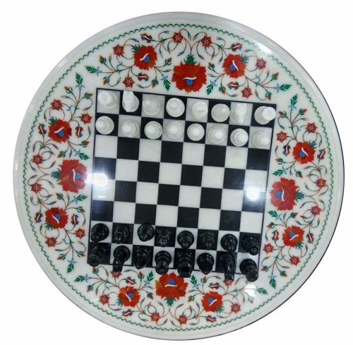Tavolo rotondo marmo 18 - marmo, 18"