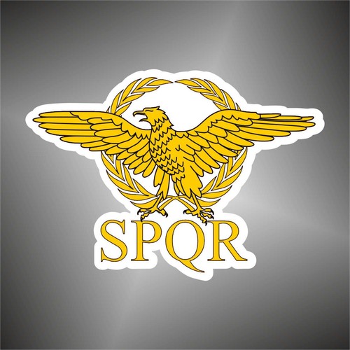 Adesivo roma spqr - , ultras