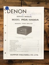 Denon POA-4400A Amplificatore