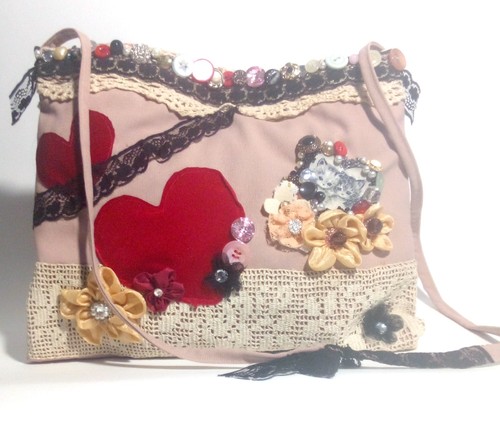 Tracolla borsa rosa - , gatti