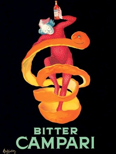 Poster campari amaro originale - campari,