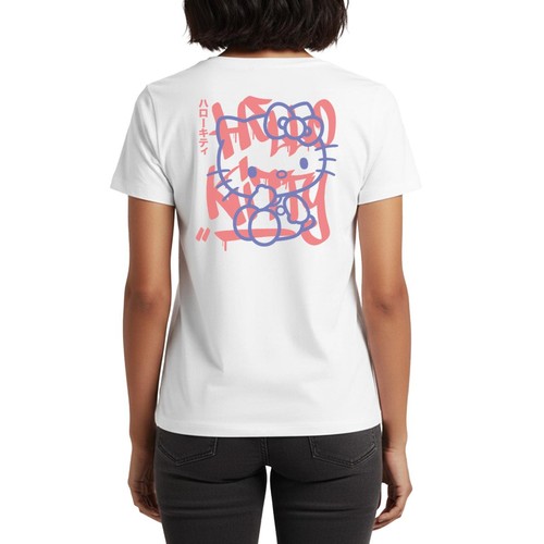 Shirt donna hello kitty - donna, con