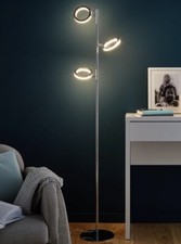 Lampada Led Piantana Da Terra - Luce Bianco Caldo