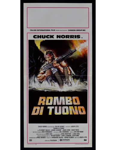 Locandina rombo tuono chuck - rombo,