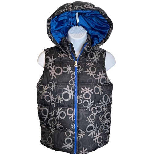Gilet imbottito con cappuccio