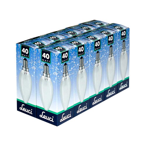 10x lampadina leuci candela - lampadina,
