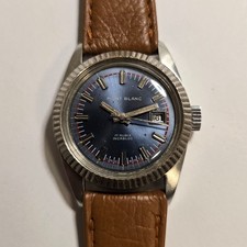 Orologio Mont Blanc 1808 Carica Manuale Vintage Montblanc Cal. FHF 374 Funziona