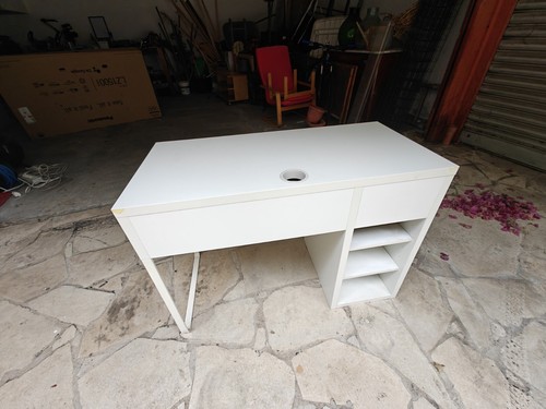 Scrivania bianca ikea - scrivania,
