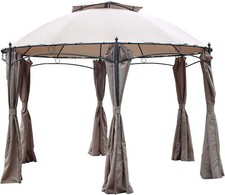 GAZEBO IN ACCIAIO "GOTIC"