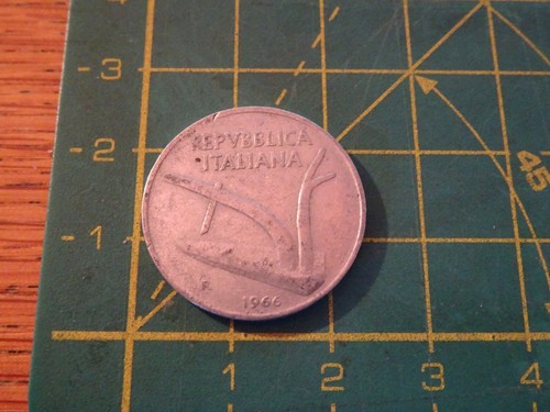 Moneta lire anno - anno, 1966