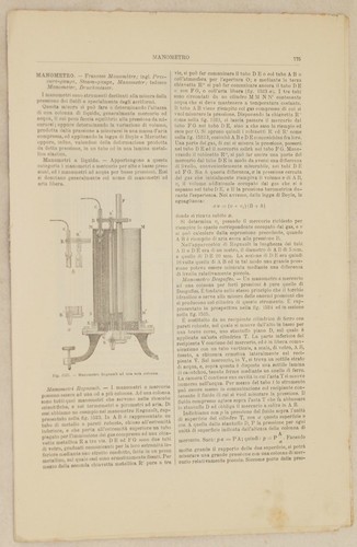 Stefano pagliani manometro - pagliani,