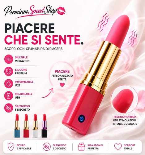 Vibratore rossetto - ✅,