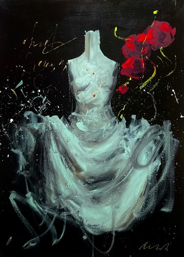 Luca bellandi gouache - bellandi, su