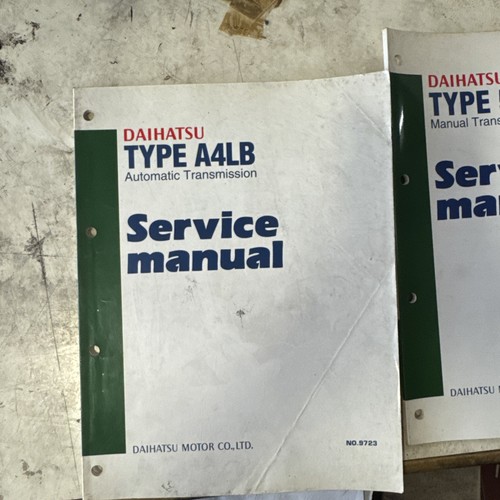 Manuale officina daihatsu per - manuale,
