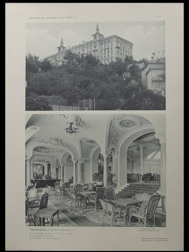Menton hotel winter - hotel, palace