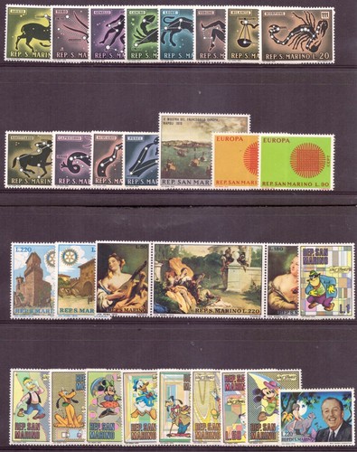 1970 san marino annata - marino,