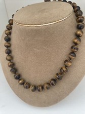 Collier Oeil De Tigre vintage