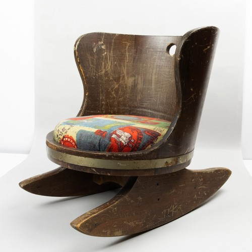 Sedia dondolo vintage per - sedia,