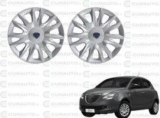 KIT SET COPPIA 2 COPPE RUOTA RAGGIO 15"LANCIA YPSILON  06/2011 12 13 14 15 16 17