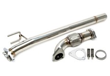 Downpipe acciaio inox per Audi