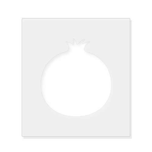 Melograno stencil mylar - stencil,