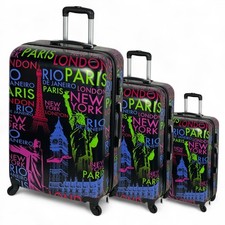 Set di 3 Trolley Valigie