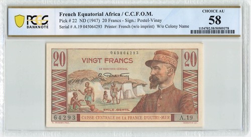Africa equatoriale francese - francese, 20