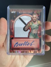 Valentina Shevchenko Patch Reliquia Auto /75 - 2025 Topps Midnight UFC #VRA-VS
