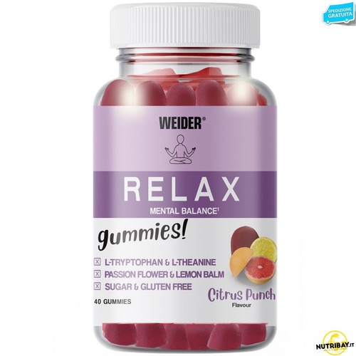 Weider relax gummies 40 - relax,