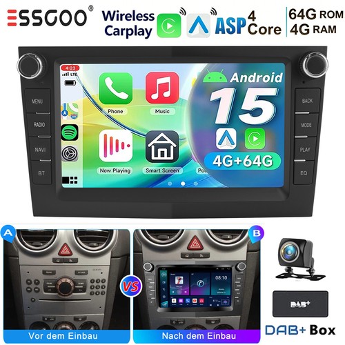 Dab autoradio android 15 - dab+,
