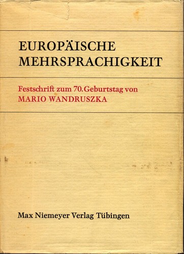 Europäische mehrsprachigkeit - europäische,