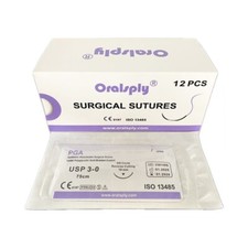 6 Scatole USP 3-0 PGA Viola